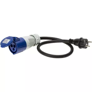 Övergångskabel Schuko Till 216-6 0,5M 3G2,5