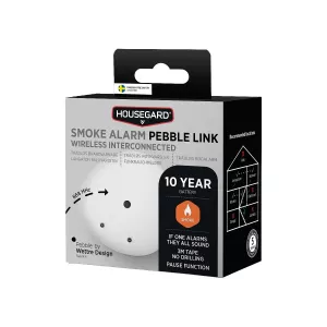 Brandvarnare Pebble Link 1 St 10 År