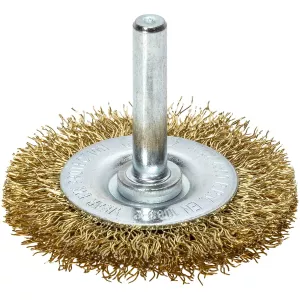 Cirkulärborste 50X7X6Mm Mässingbelagd