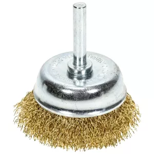 Koppbårste 50X16X6Mm Mässingbelagd