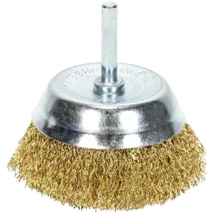 Koppbårste 75X20X6Mm Mässingbelagd