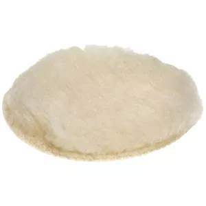 Polerhätta Lammull 125Mm Kardborrefästning