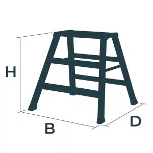 Arbetspall Wap+ 5000+ 4-Stege