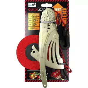 Spännband Ql  Retractable 600/1200Kg 4,5M X 25Mm