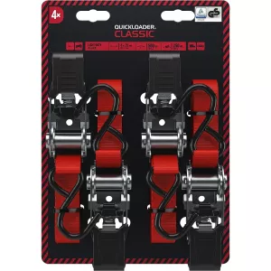 Spännband Ql 500Kg 4,5M X 25Mm 4-Pack
