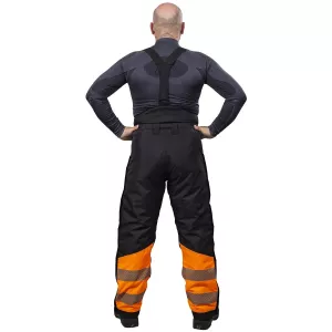 Vinterbyxor D112 Austin Fl.Orange/Svart Kl1