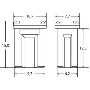 Säkring Micro 14 Jap Jap 25A