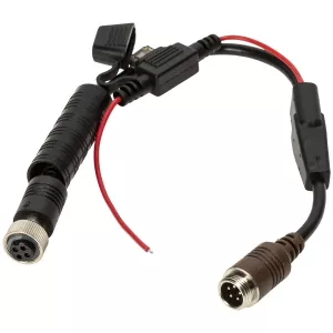Adapter För Kamera Med Motorvisir 5-Pol - 4-Pol