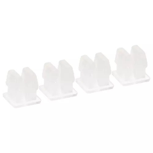 Plastmutter Fyrkant 4 St M4 7X7Mm