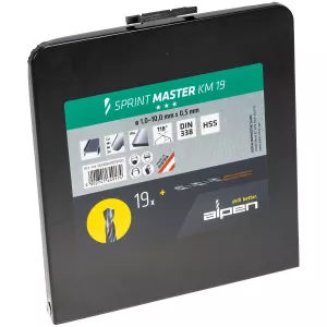 Borrsats 19 Delar 1-10Mm Sprint Master Med Reservb