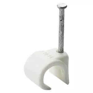 Spikklammer 8-12Mm Vit 25 St