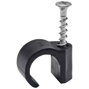 Skruvklammer 10-14Mm Svart 100 St