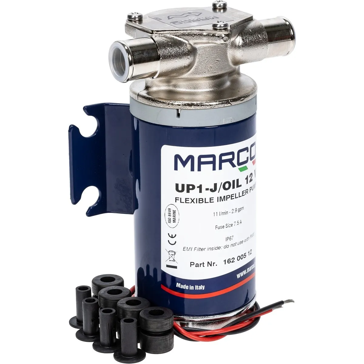 Oljepump 12V 15L/Min Spillolja