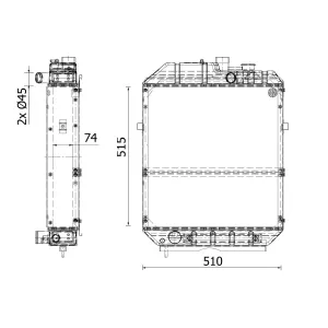 Kylare Mahle Nh 82015097