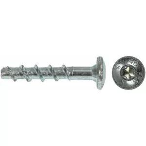 Betongskruv 6X40  4St Kullrigt