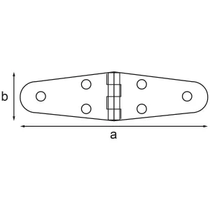 A-Gångjärn 150 Zn 10St