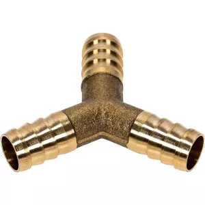 Y-Koppling Mässing 8Mm