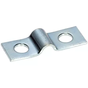 Ledningshållare 4Mm 5St 2 Monteringshål Förzink