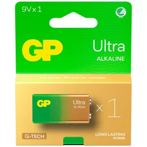 Batteri 9V/6Lf22 Ultra Alkaline 1St G-Tech