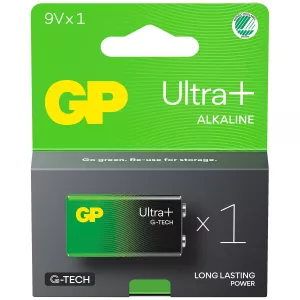 Batteri 9V/6Lf22 Ultra+ Alkaline 1St G-Tech