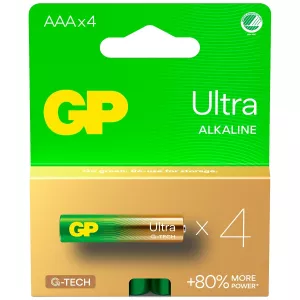 Batteri Aaa/Lr03 Ultra Alkaline 4St G-Tech