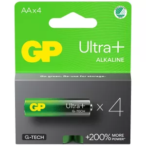 Batteri Aa/Lr6 Ultra+ Alkaline 4St G-Tech