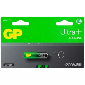 Batteri Aa/Lr6 Ultra+ Alkaline 10St G-Tech
