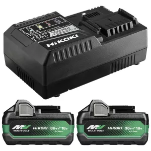 Batteripaket 36V 2 X Bsl36A18X + Laddare Uc18Ysl3