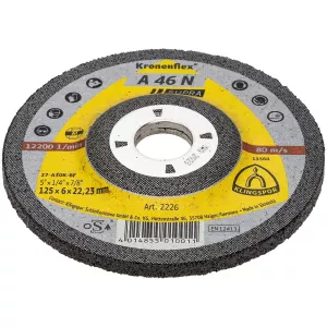 Navrondell För Alu 125X6X22,23 A46 N