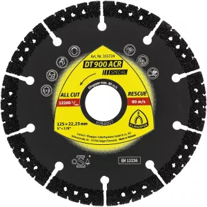 Diamantklinga 125X2,8X22,23 Dt 900 Acr