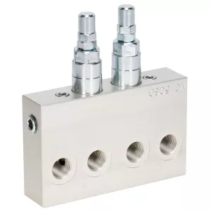 Dubbel Tryckbegränsningsventil 3/8 Med Inloppsvent