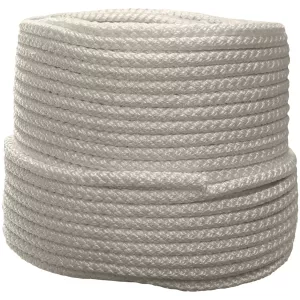 Rep Fläta Polyester 20Mm Vit 220M