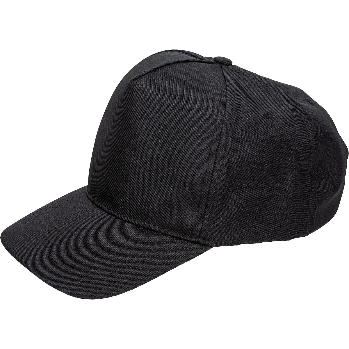 Baseball Cap Five Panel Recycled One Size Svart