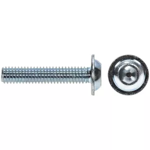 Runt Huvud Skruv M4X25Mm 10St 10.9 Iso7380-2 Hex