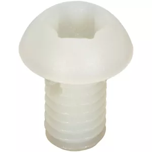 Rekistreringsskyltskruv 4St Plast