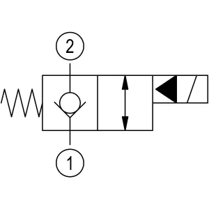 Patronventil 2/2 Nc 150L 350Br Od153121A000000
