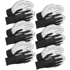 Pu Belagda Arbetshandskar 8 6 Par