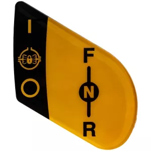 Växelspak Täckplatta Körriktning V32522600