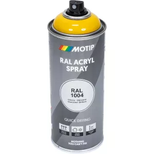 Sprayfärg Gul Ral1004 Akr. 400Ml
