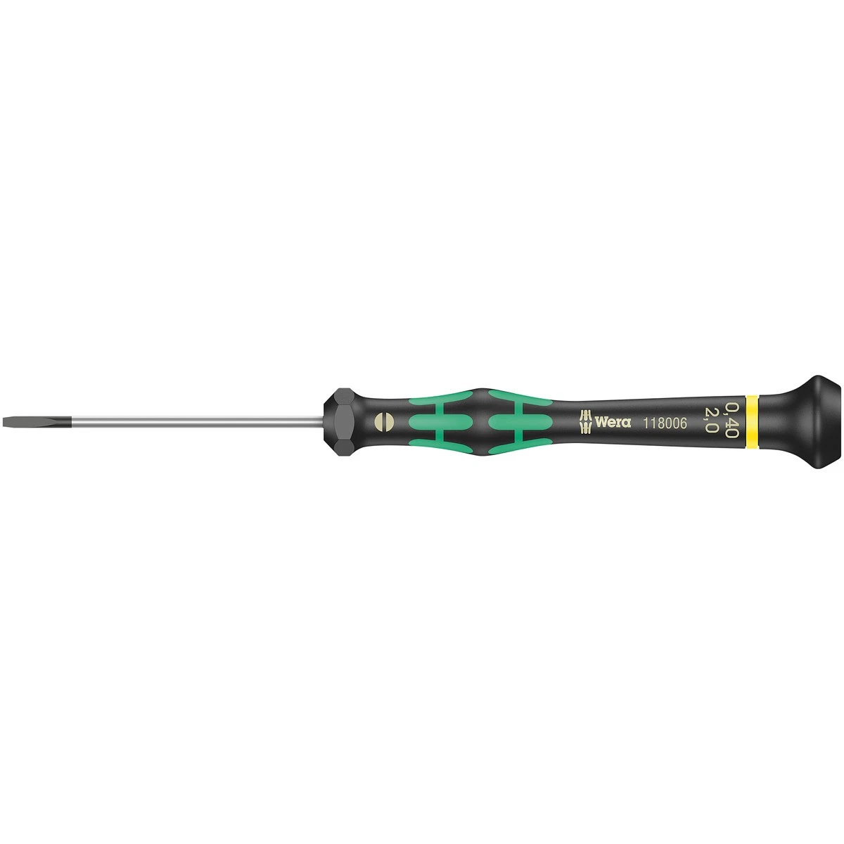 Microskruvmejsel 0,4X2X60Mm