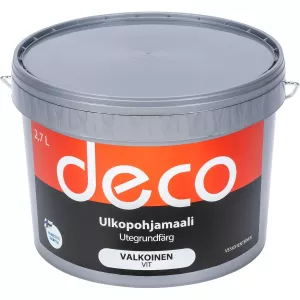 Deco Utegrund 2,7L Vit
