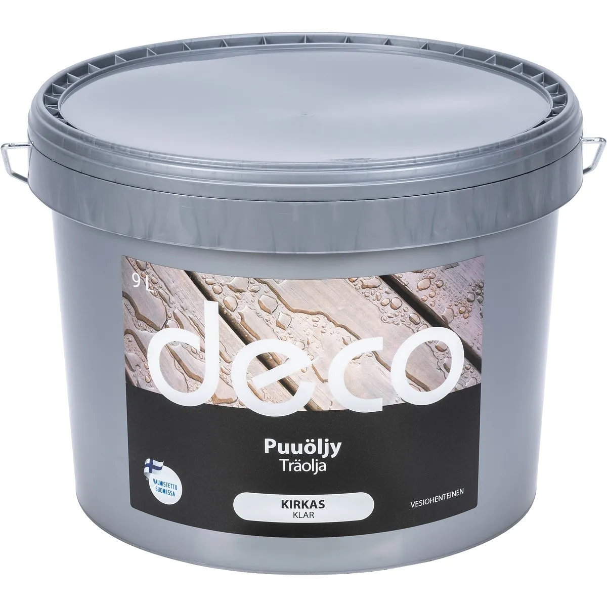Deco Träolja V Premium 9L Färglös