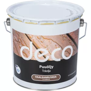 Deco Träolja Brun 2,7L Lösningsmedel Bas