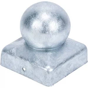 Stolphatt 90X90Mm Varmförzinkad Knopp