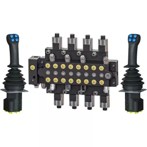 Lastarventil 60L 8-Spole Elektrohydraulisk