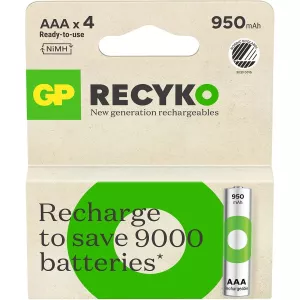 Laddningsbart Batteri 1,2V Aaa 950Mah Recyko 4St