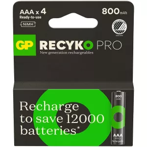 Laddningsbart Batteri 1,2V Aaa 800Mah Recyko Pro 4
