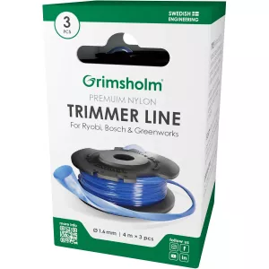Trimmertrådspole 3Stk Greenworks, Ryobi, Bosch