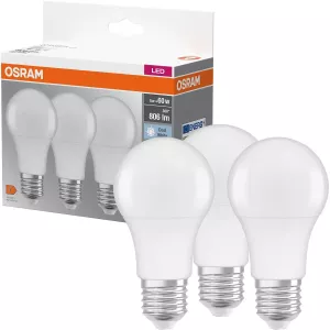 Led Glödlampa 3-Pack Cla60 8,5W/840 230Vfr E27 Fs3