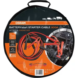 Startkablar 450A 4,5M 35Mm2 Cca